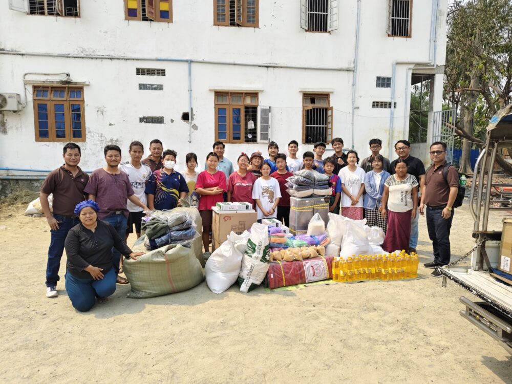 Myanmar earthquake response assessment and relief trip 03 April 2025 17