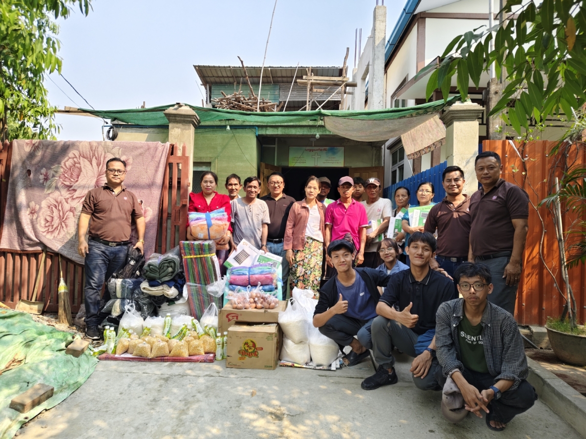 Myanmar earthquake response assessment and relief trip 03 April 2025 7