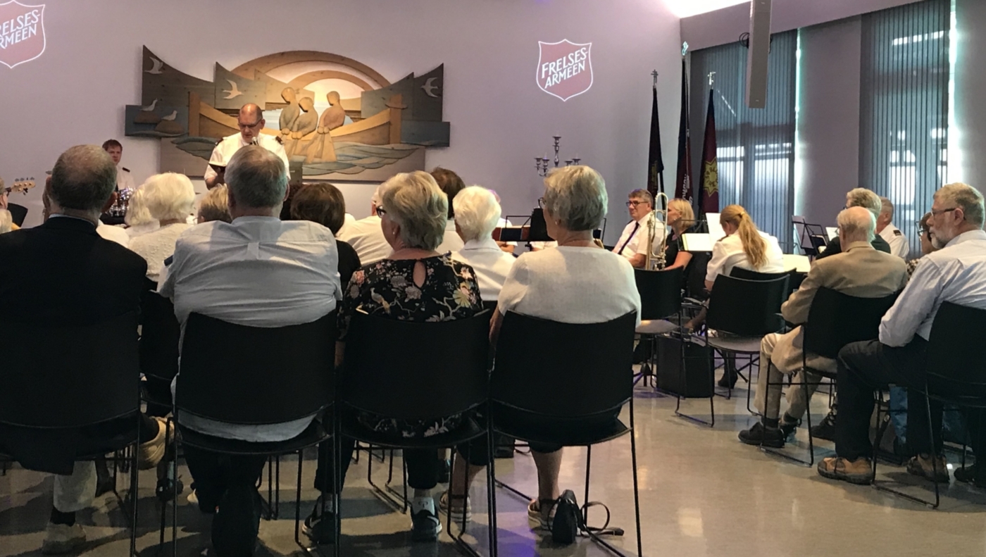 Gudstjeneste Drammen Frelsesarmeen
