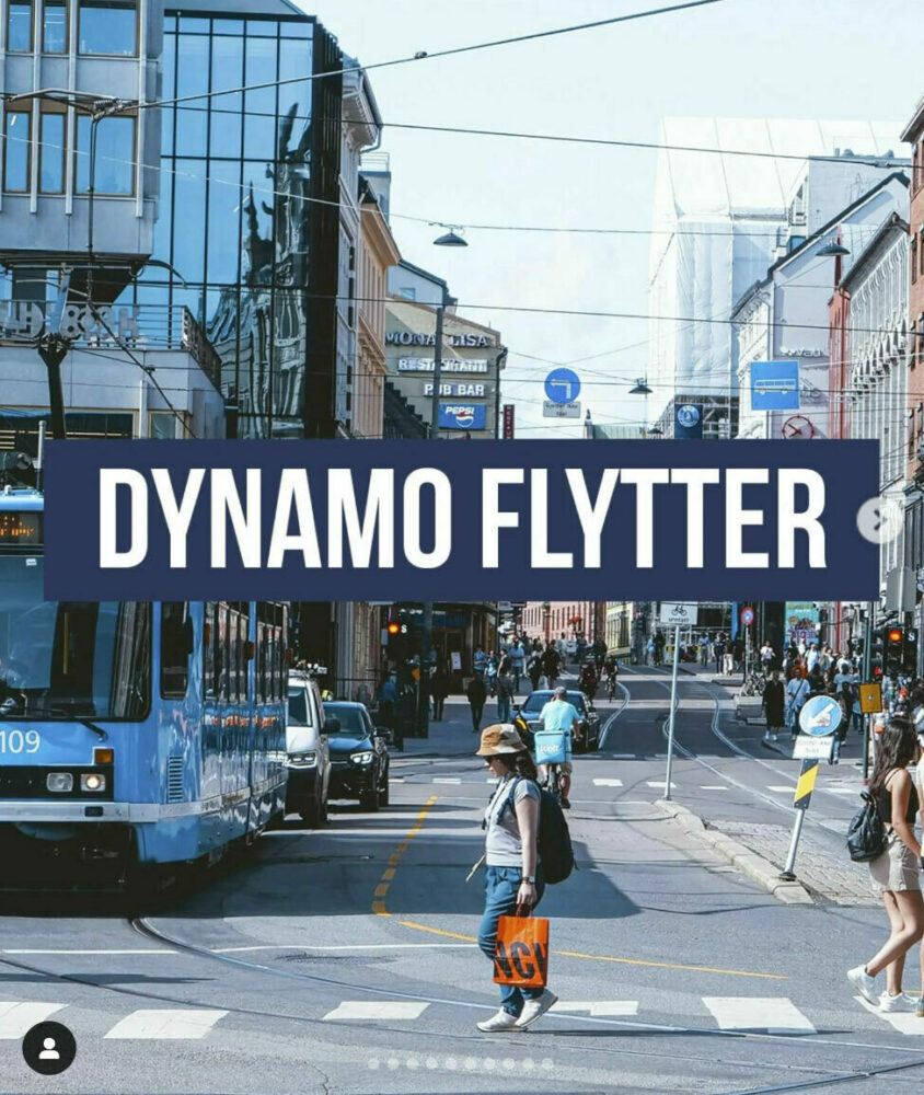 Dynamo flytter Insta