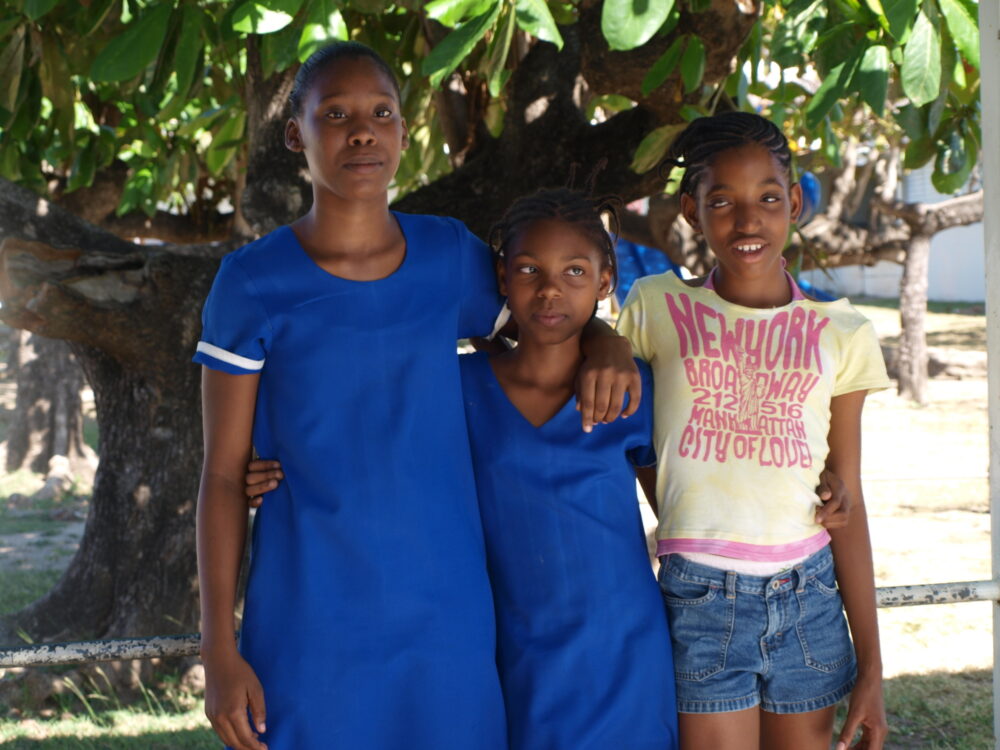 Barn fra Kingston skole for blinde