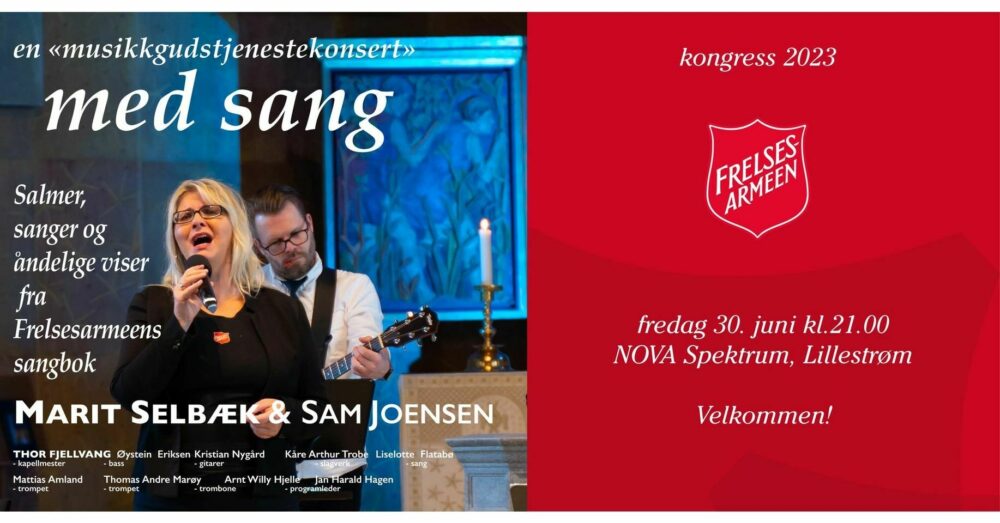 Plakat for konsert
